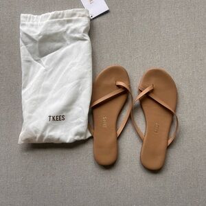 TKEES Nude Sandals